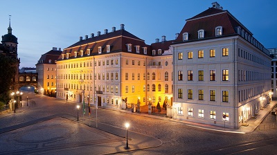 ドレスデン： タッシェンベルクパレ・ケンピンスキー　Hotel Taschenbergpalais Kempinski Dresden